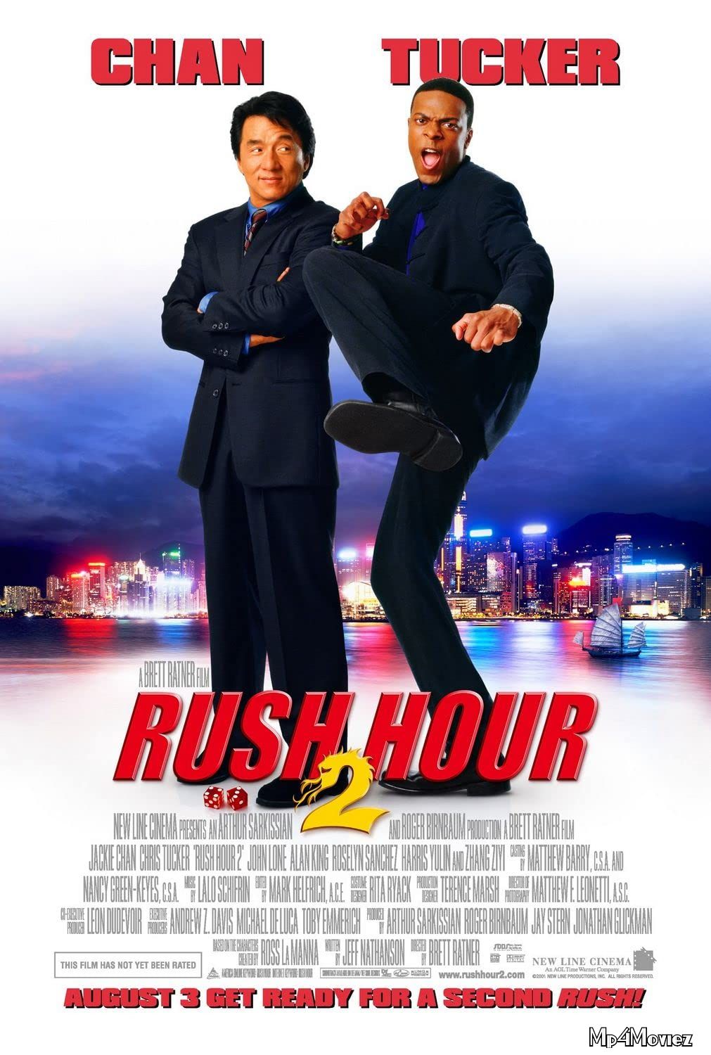 poster of Rush Hour 2 2001 Hindi Dubbed Full Movie