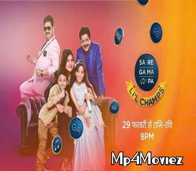 poster of Sa Re Ga Ma Pa Lil Champs 15th August 2020 HDTV