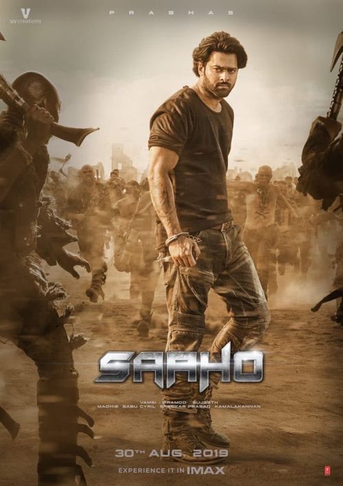 poster of Saaho (2019) Hindi Dubbed Movie