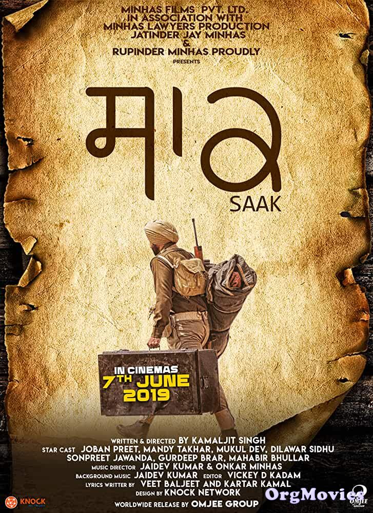 poster of Saak 2019 Punjabi Full Movie