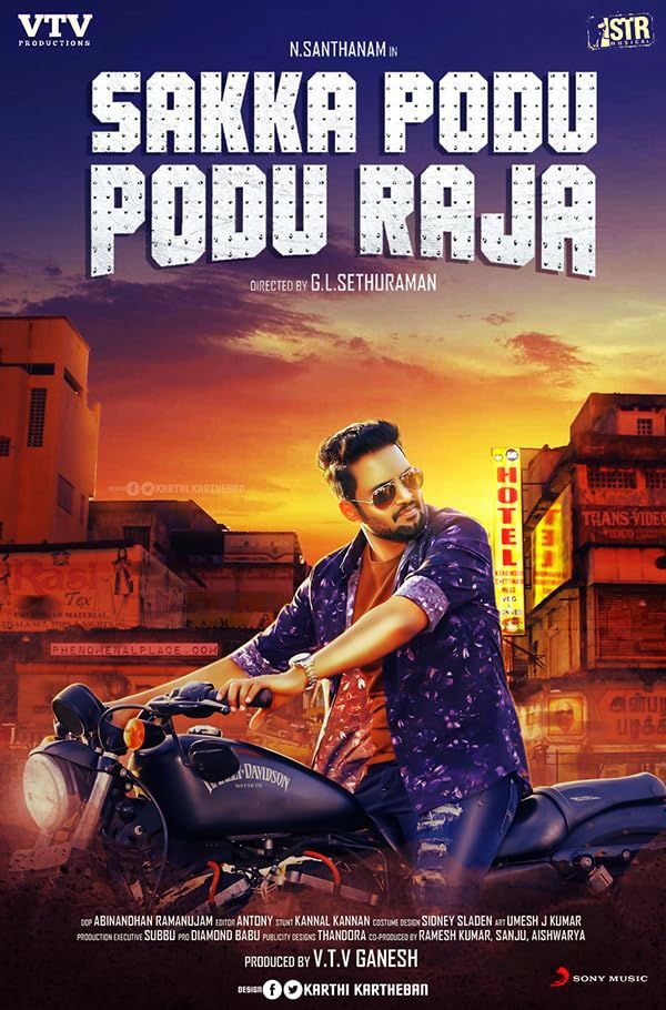 poster of Sakka Podu Podu Raja (2023) Hindi Dubbed