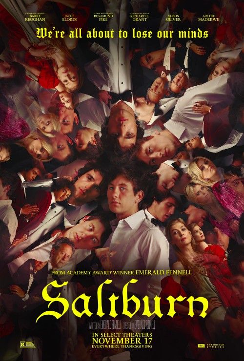 poster of Saltburn (2023) Hindi HQ Dubbed Movie