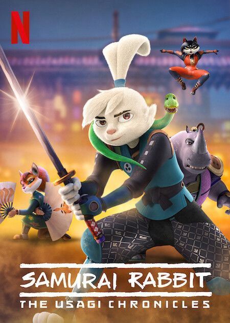 poster of Samurai Rabbit The Usagi Chronicles (2022) S01 Hindi Dubbed HDRip