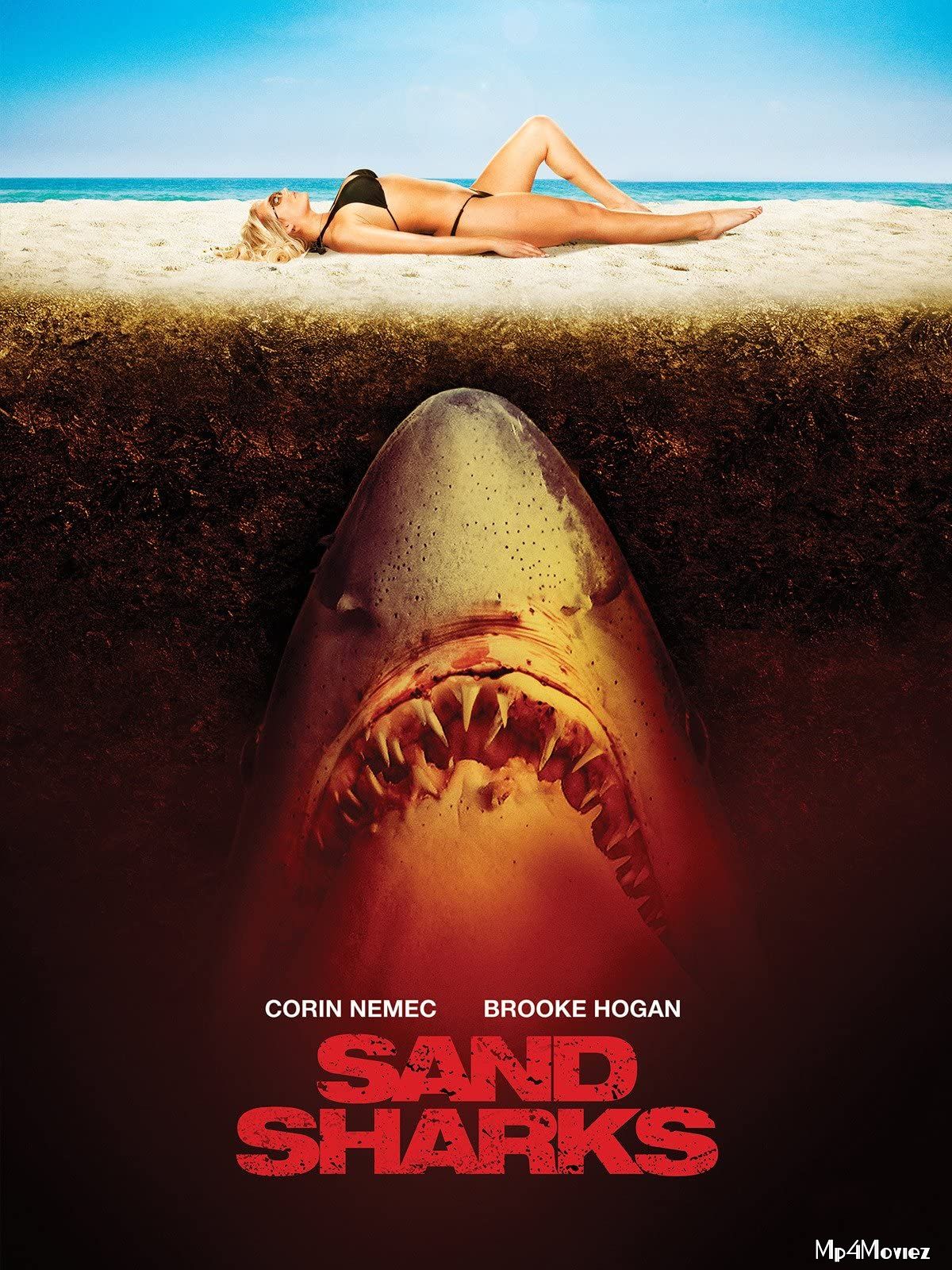 poster of Sand Sharks 2012 Hindi Dubbed Movie