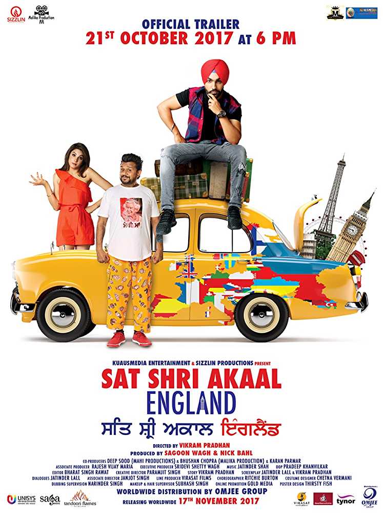 poster of Sat Shri Akaal England 2017 Full Movie