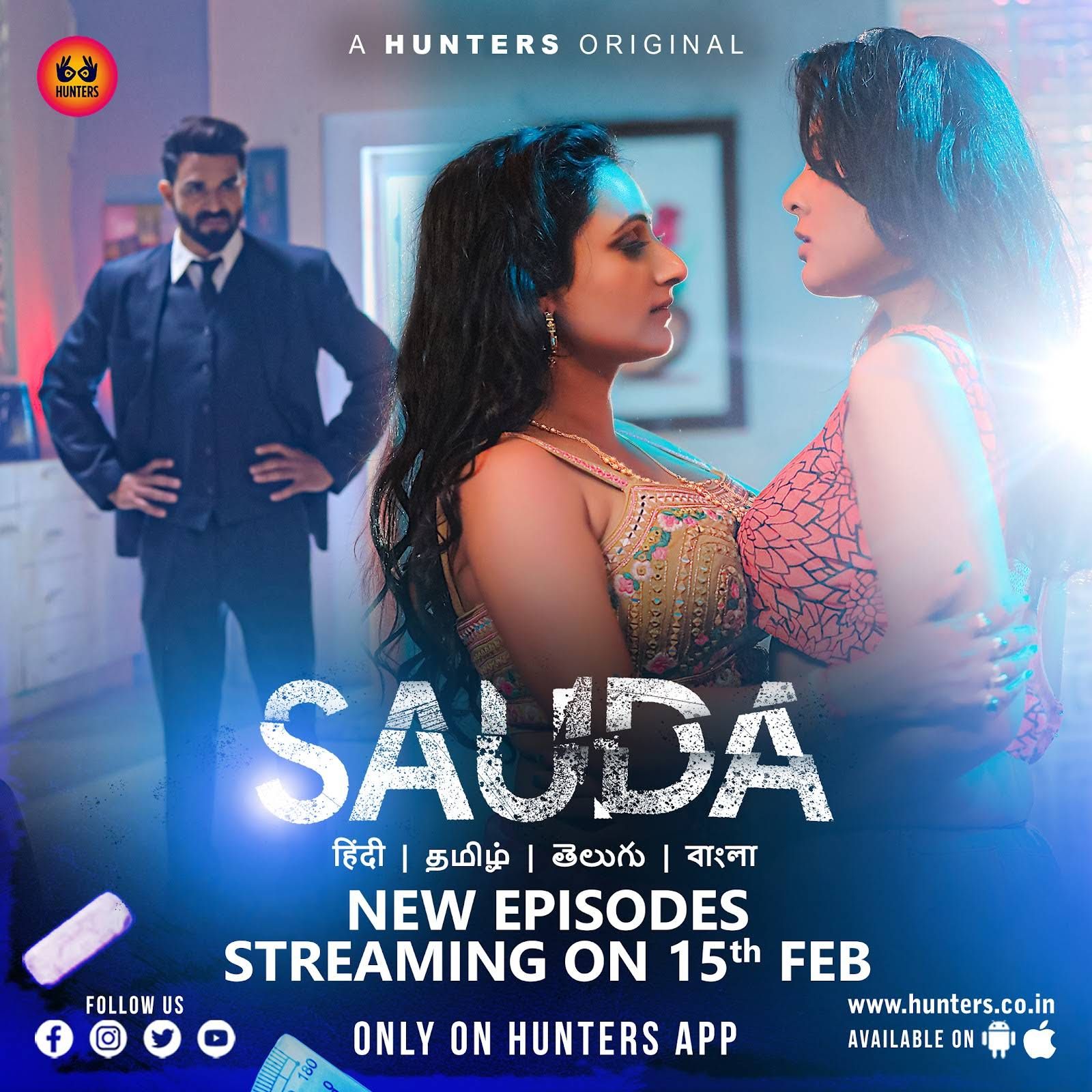 poster of Sauda (2023) S01E05 Hunters Hindi Web Series HDRip