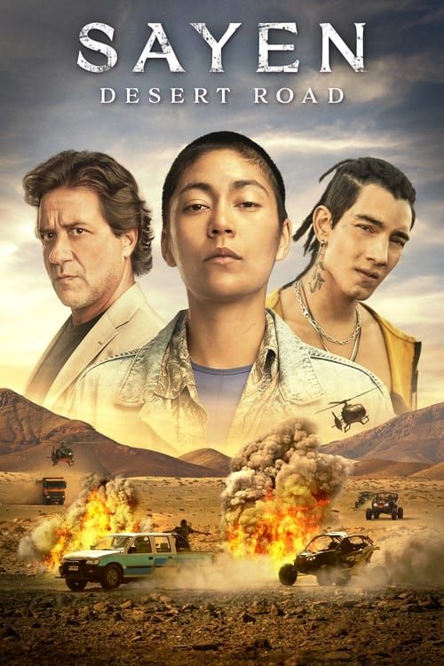 poster of Sayen Desert Road (2023) Hindi Dubbed