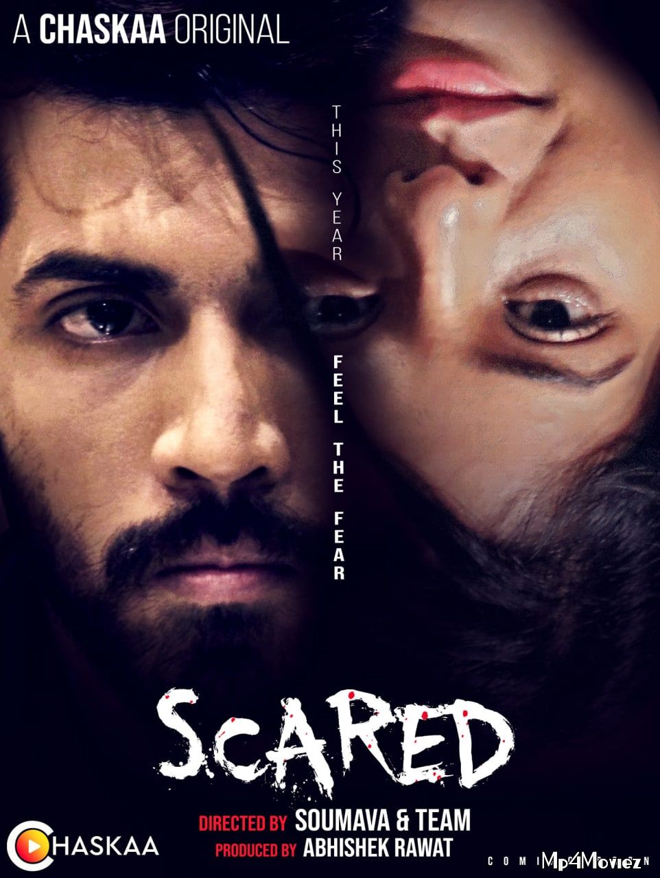 poster of Scared (2021) oChaskaa Hindi Short Film HDRip