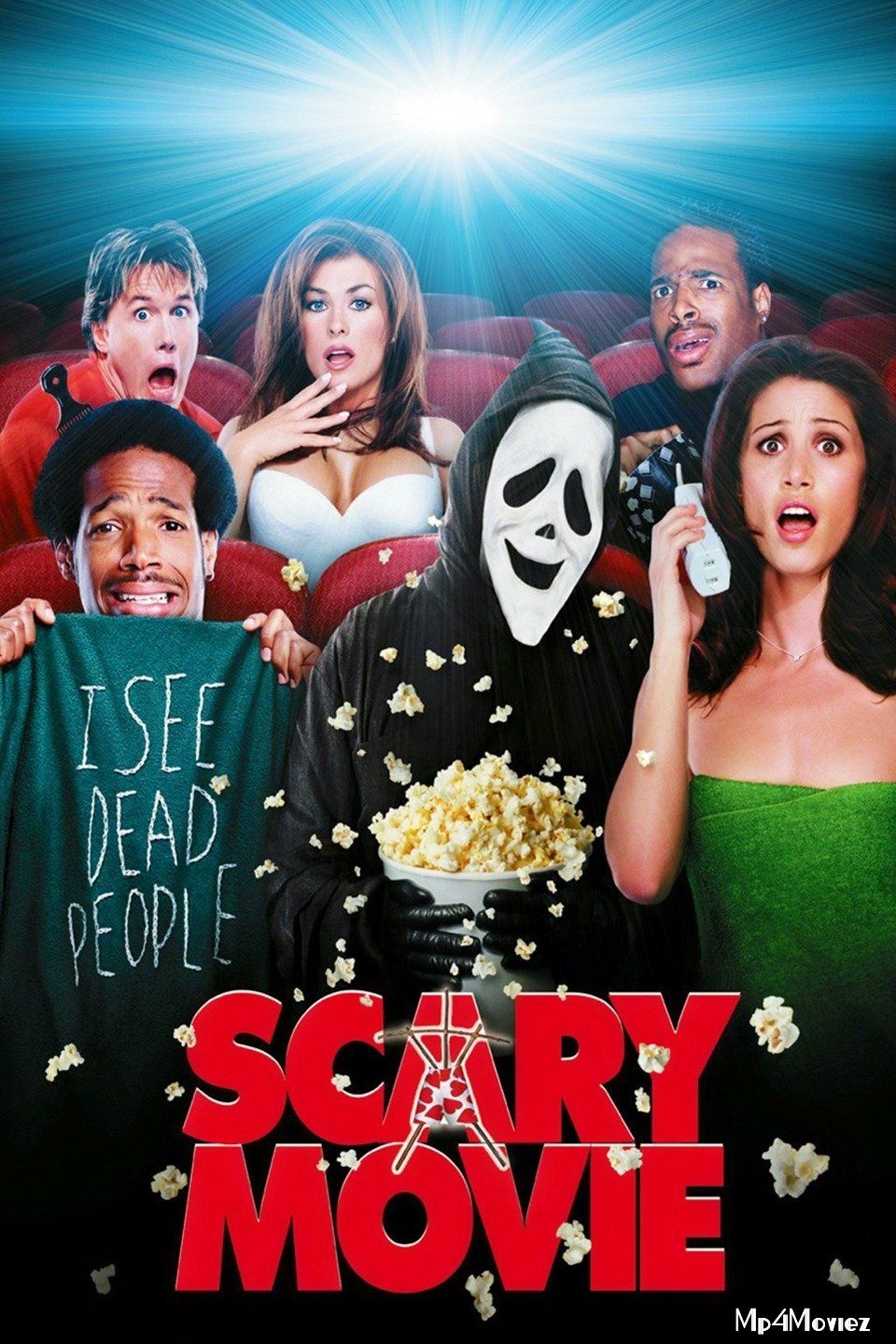 poster of Scary Movie (2000) Hindi Dubbed BRRip