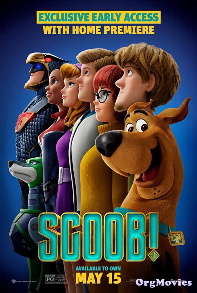 poster of Scoob! 2020 Hollywood Full Movie