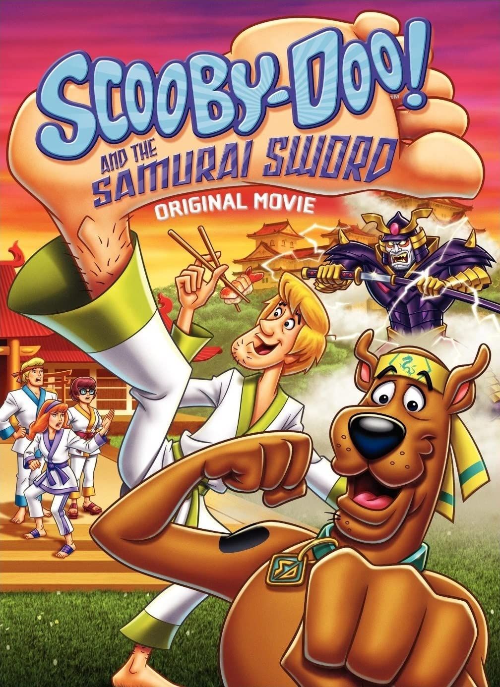 poster of Scooby-Doo and the Samurai Sword (2008) Hindi Dubbed BluRay