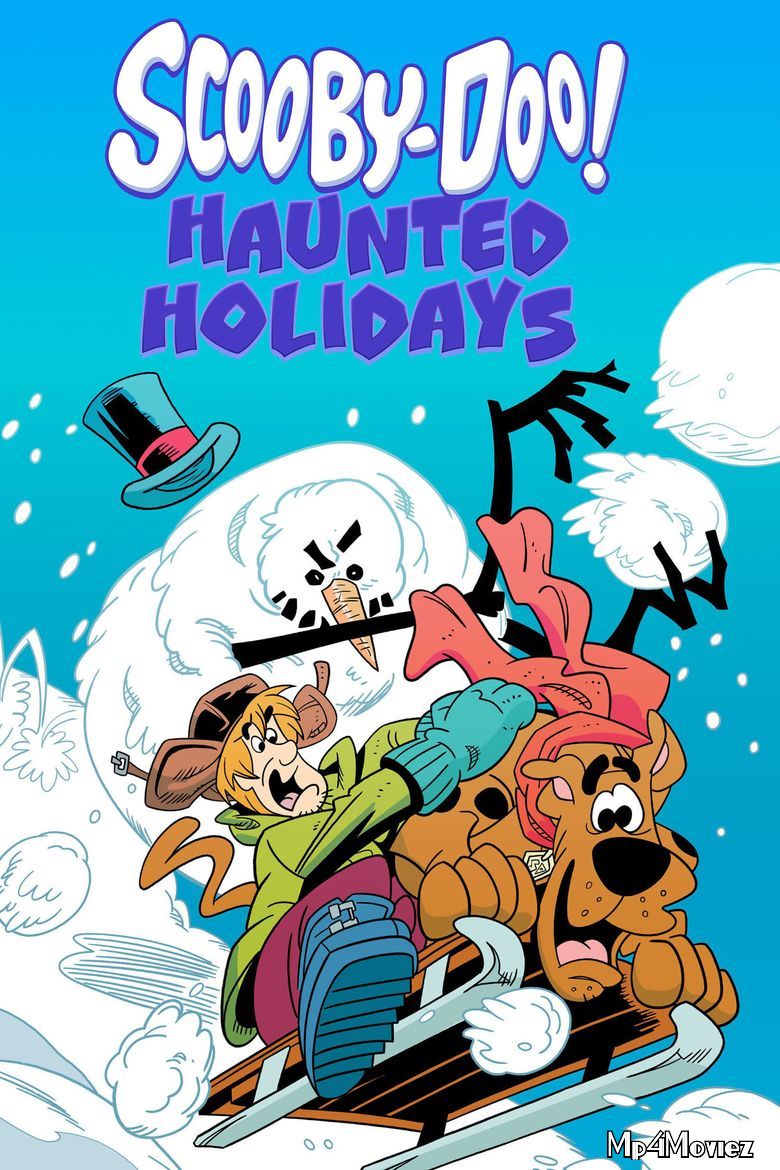 poster of Scooby-Doo Haunted Holidays 2012 Hindi Dubbed Movie