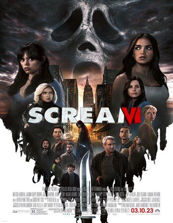 poster of Scream VI (2023) Hindi Dubbed HDRip