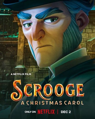 poster of Scrooge: A Christmas Carol (2022) Hindi ORG Dubbed NF HDRip