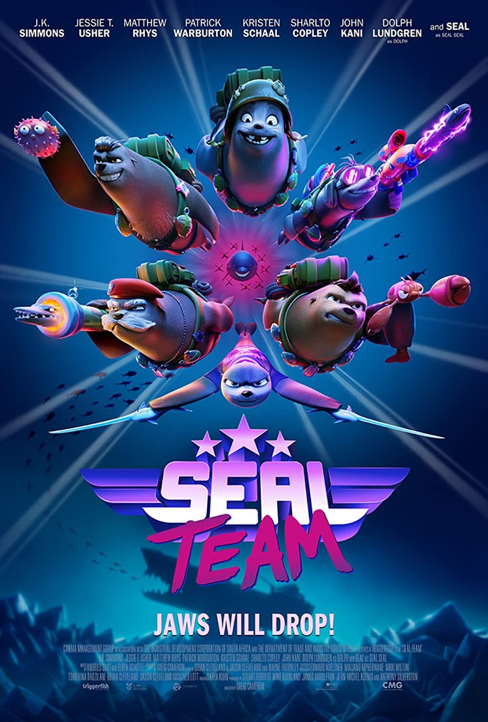 poster of Seal Team (2021) Hindi Dubbed HDRip