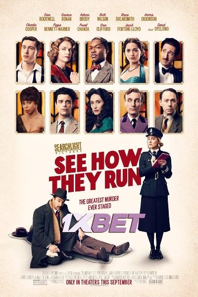 poster of See How They Run (2022) Hindi Dubbed (Unofficial) WEBRip