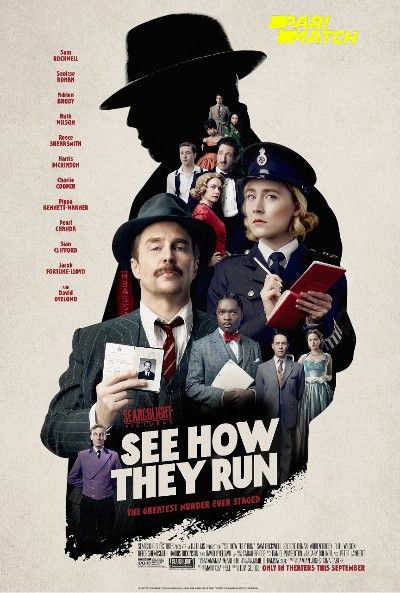 poster of See How They Run (2022) Tamil Dubbed (Unofficial) HDCAM