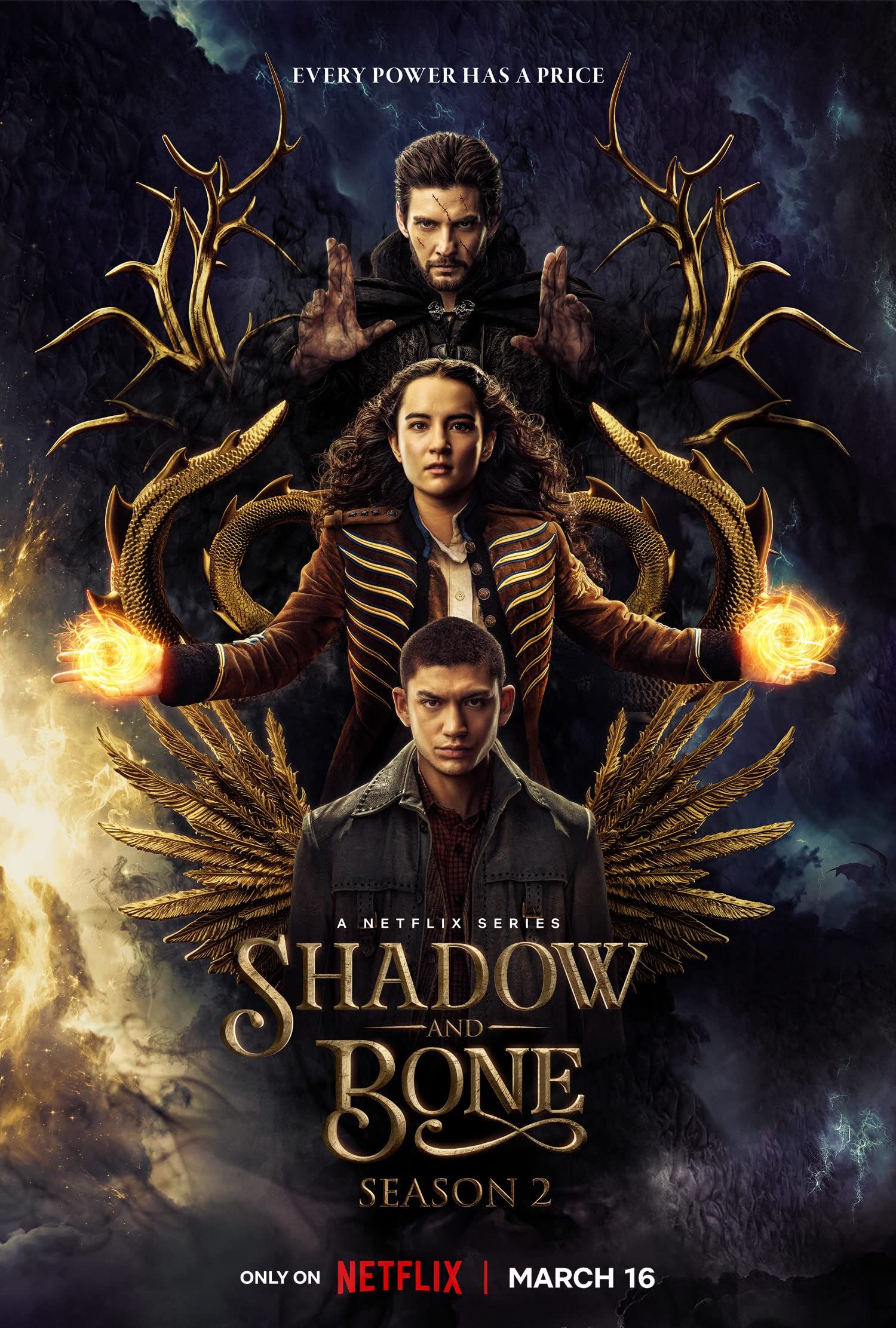 poster of Shadow and Bone (2023) Season 2 Hindi Dubbed Complete HDRip