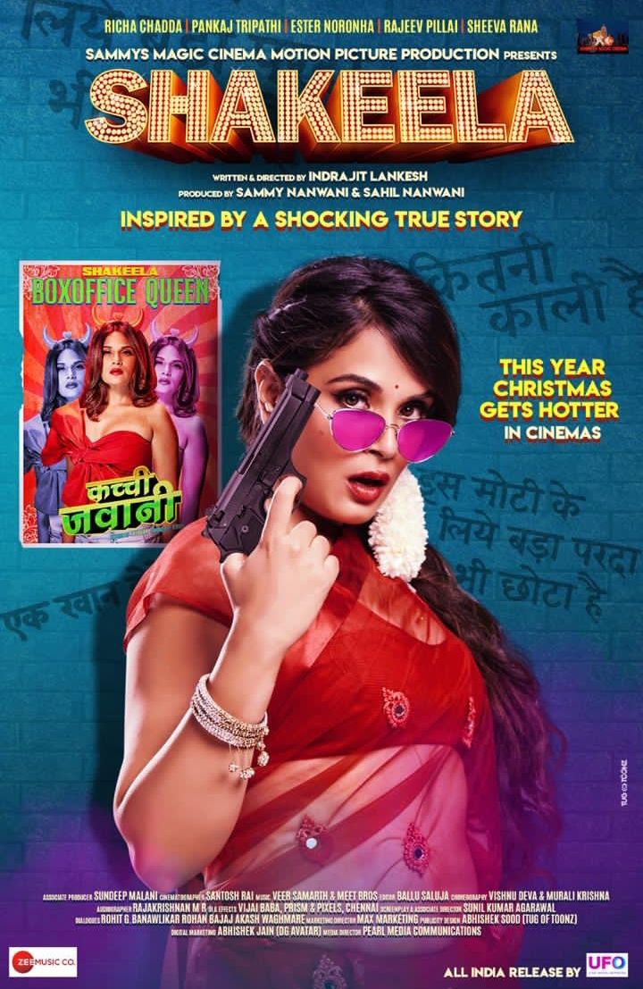 poster of Shakeela (2020) Hindi HDRip