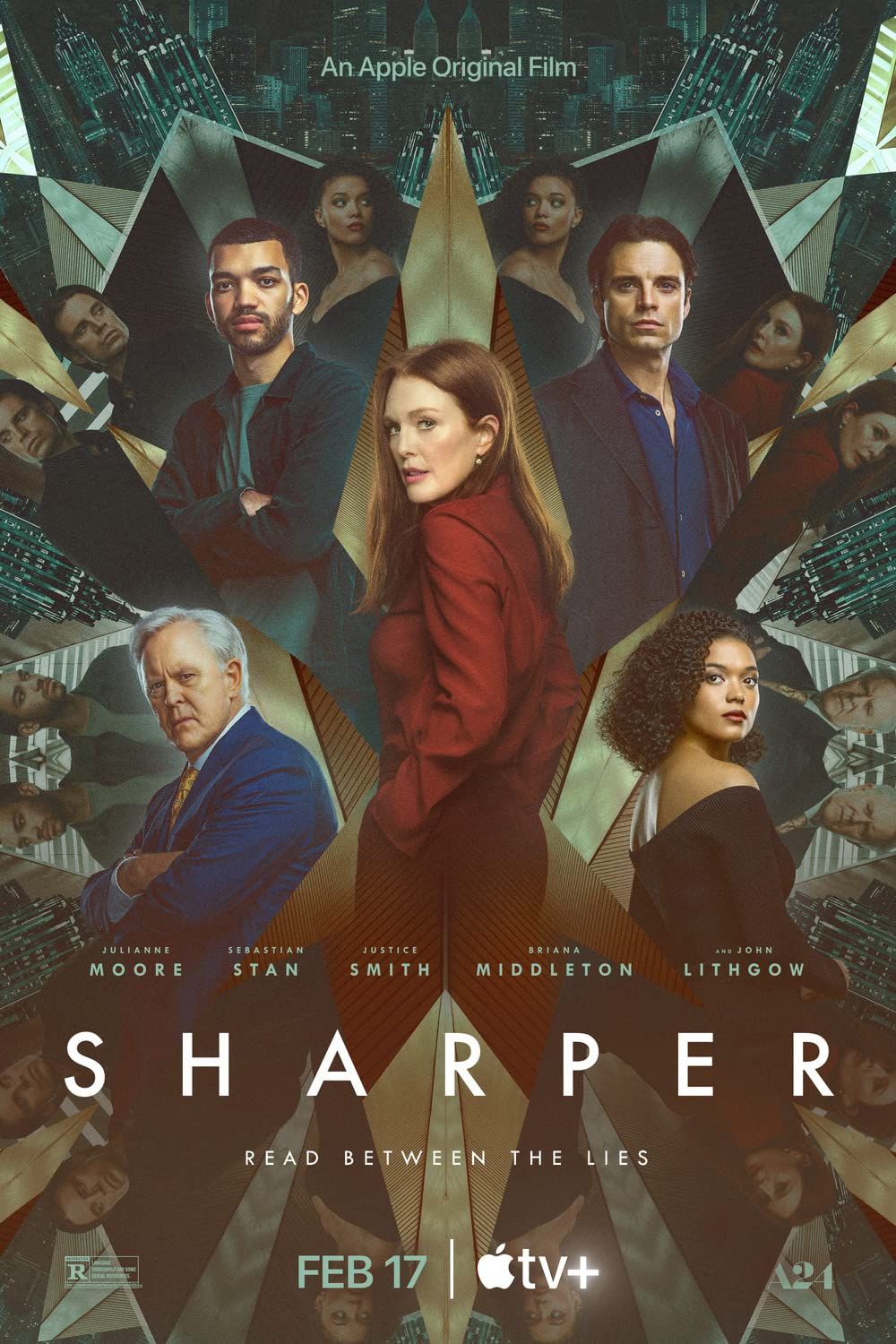 poster of Sharper (2023) English HDRip