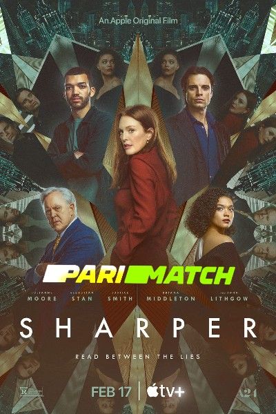 poster of Sharper (2023) Hindi Dubbed (Unofficial) WEBRip