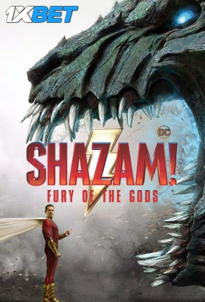 poster of Shazam Fury of the Gods (2023) Hindi (Cleaned) Dubbed HDRip