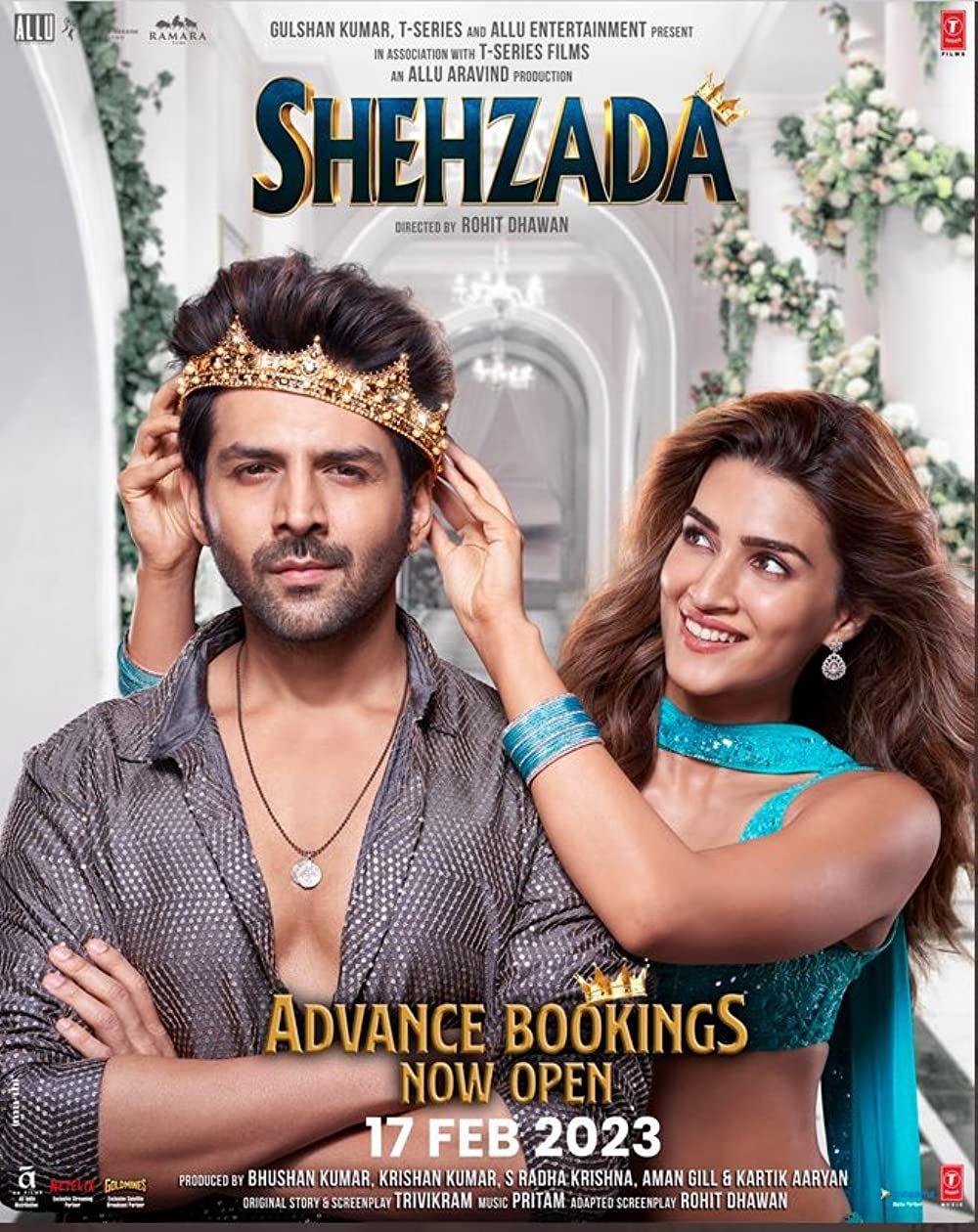 poster of Shehzada (2023) Hindi HDRip