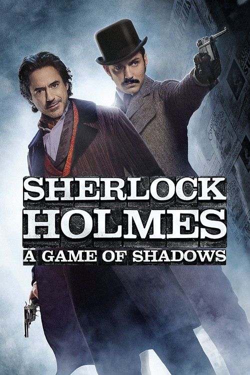 poster of Sherlock Holmes: A Game of Shadows 2011 Hindi Dubbed Movie