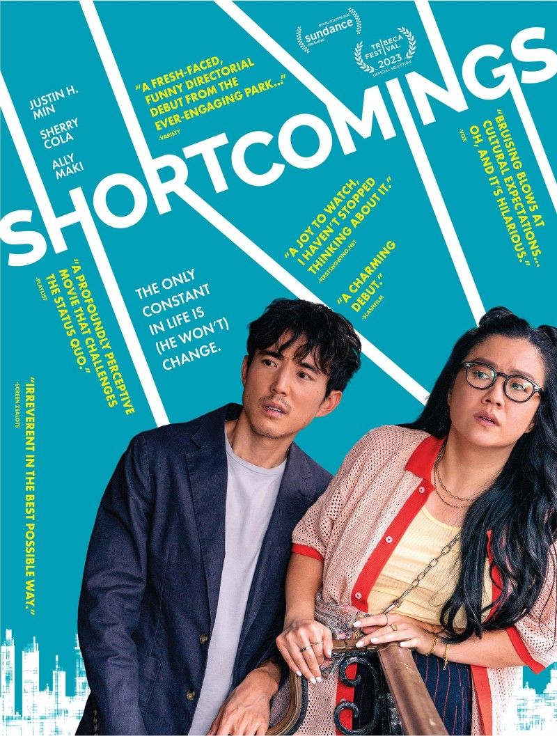 poster of Shortcomings (2023) Hollywood English Movie