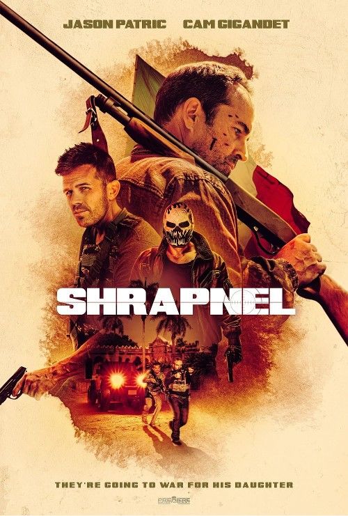 poster of Shrapnel (2023) English Movie