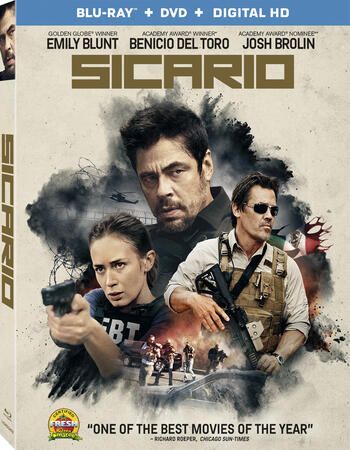 poster of Sicario (2015) Hindi Dubbed ORG BluRay