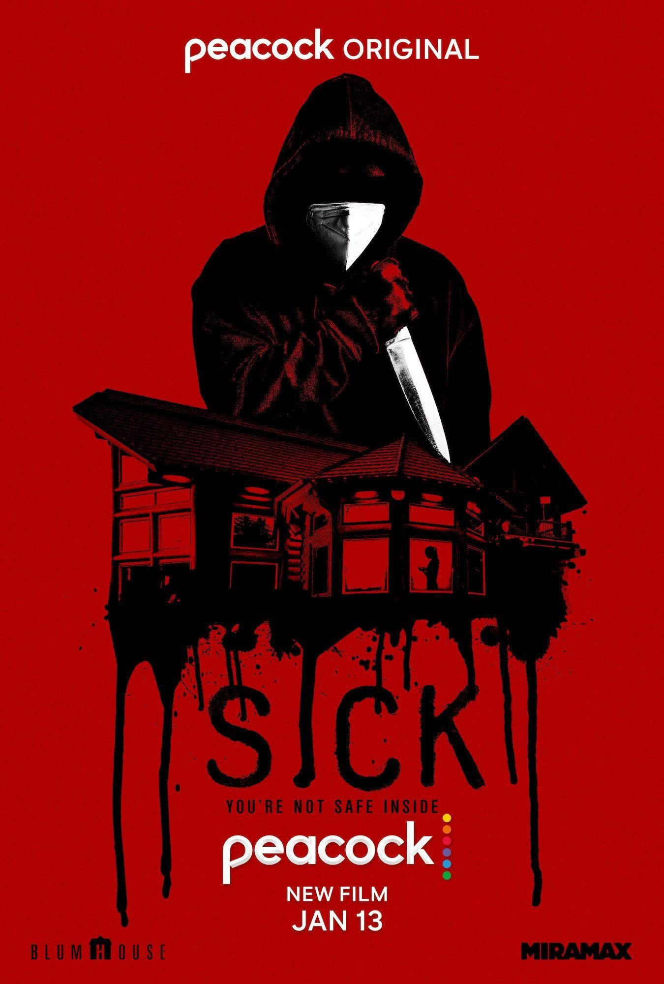 poster of Sick 2022 Hindi Dubbed (Unofficial) WEBRip