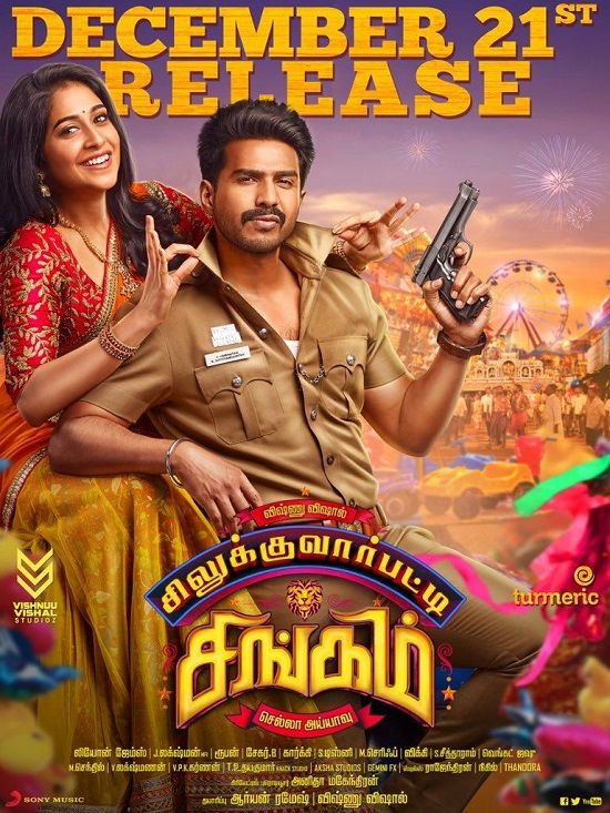 poster of Silukkuvarupatti Singam (2018) UNCUT Hindi Dubbed HDRip