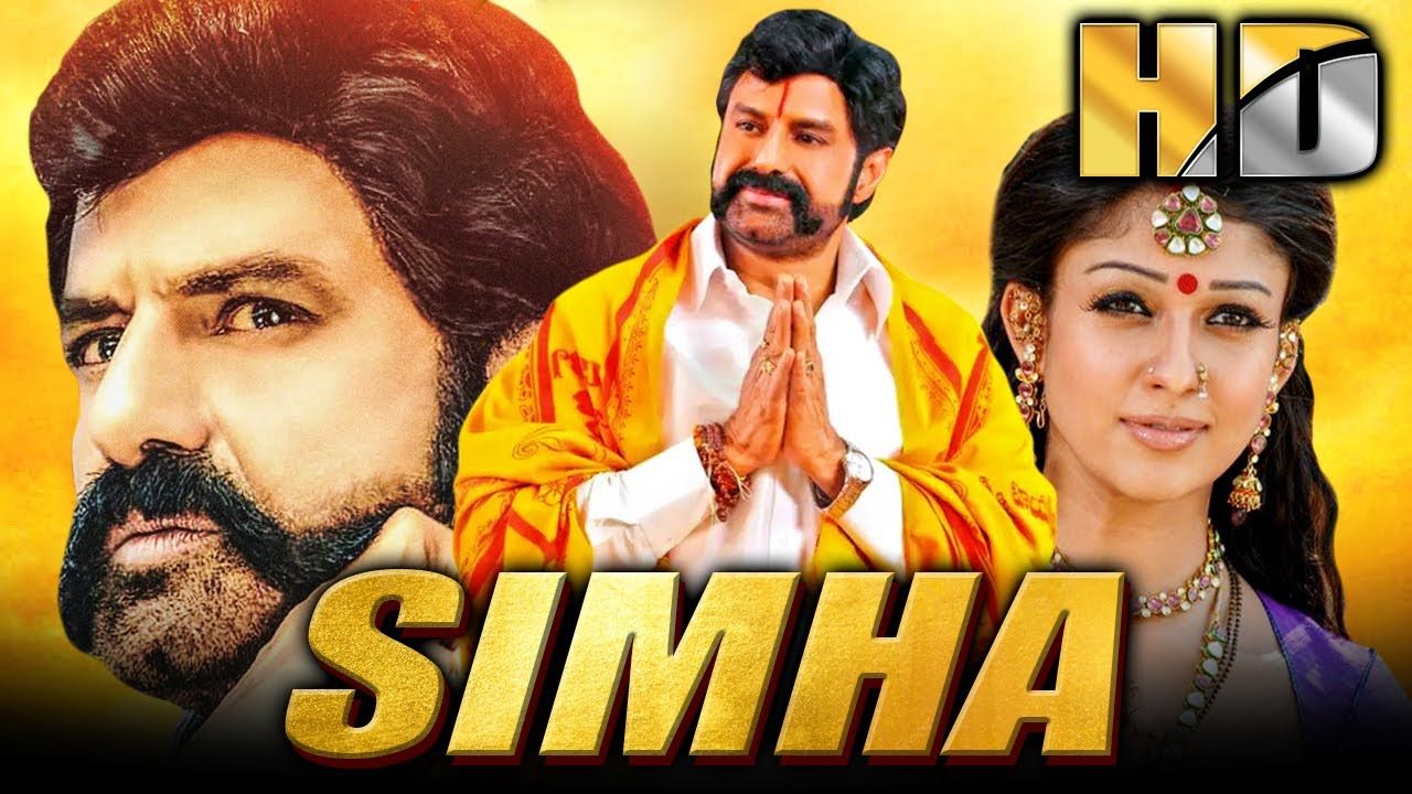 poster of Simha (2022) Hindi Dubbed HDRip