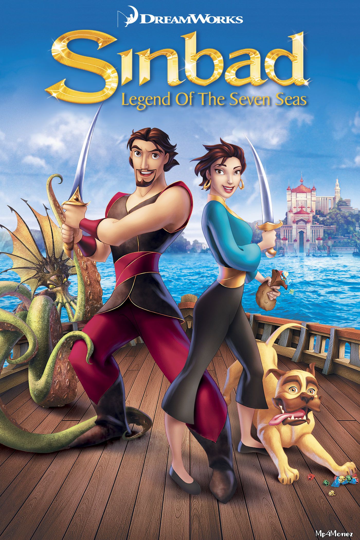 poster of Sinbad: Legend of the Seven Seas 2003 Hindi Dubbed Full Movie