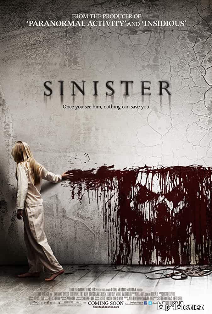 poster of Sinister 2012 Hindi Dubbed Movie