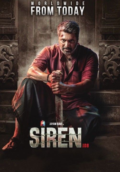 poster of Siren (2024) ORG Hindi Dubbed Movie