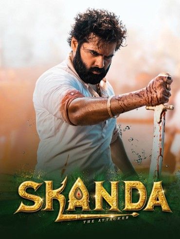 poster of Skanda (2023) ORG Hindi Dubbed Movie