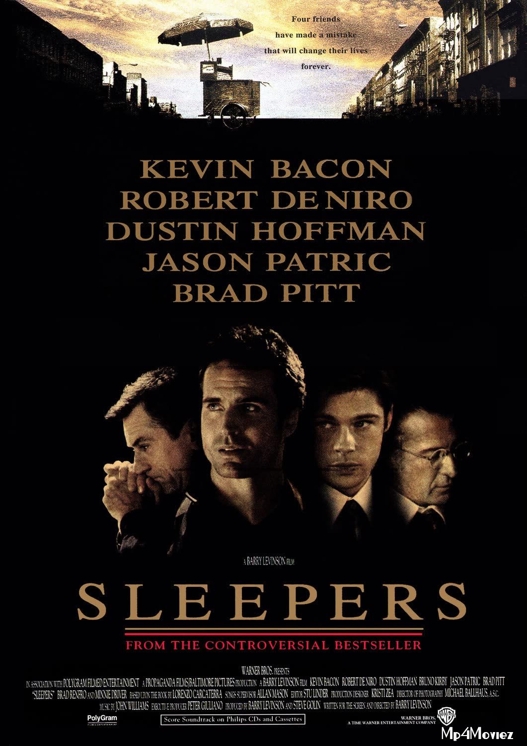 poster of Sleepers (1996) Hindi Dubbed BRRip