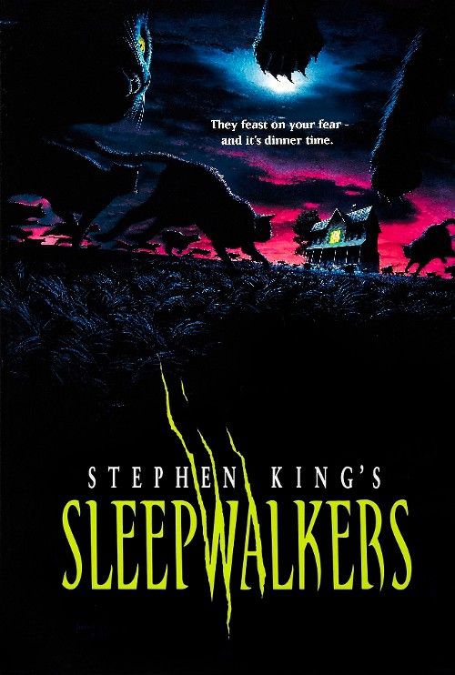 poster of Sleepwalkers (1992) Hindi Dubbed Movie