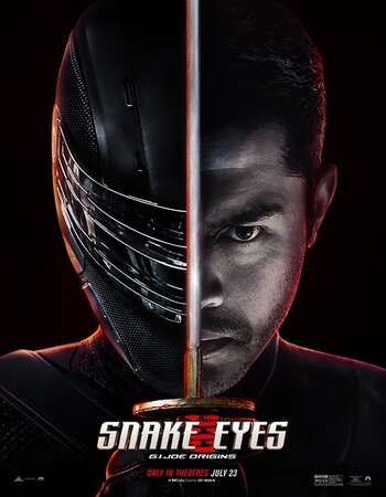 poster of Snake Eyes G.I. Joe Origins (2021) Hindi Dubbed ORG HDRip