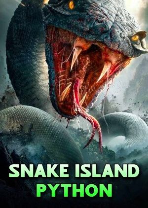 poster of Snake Island Python (2022) Hindi Dubbed Movie