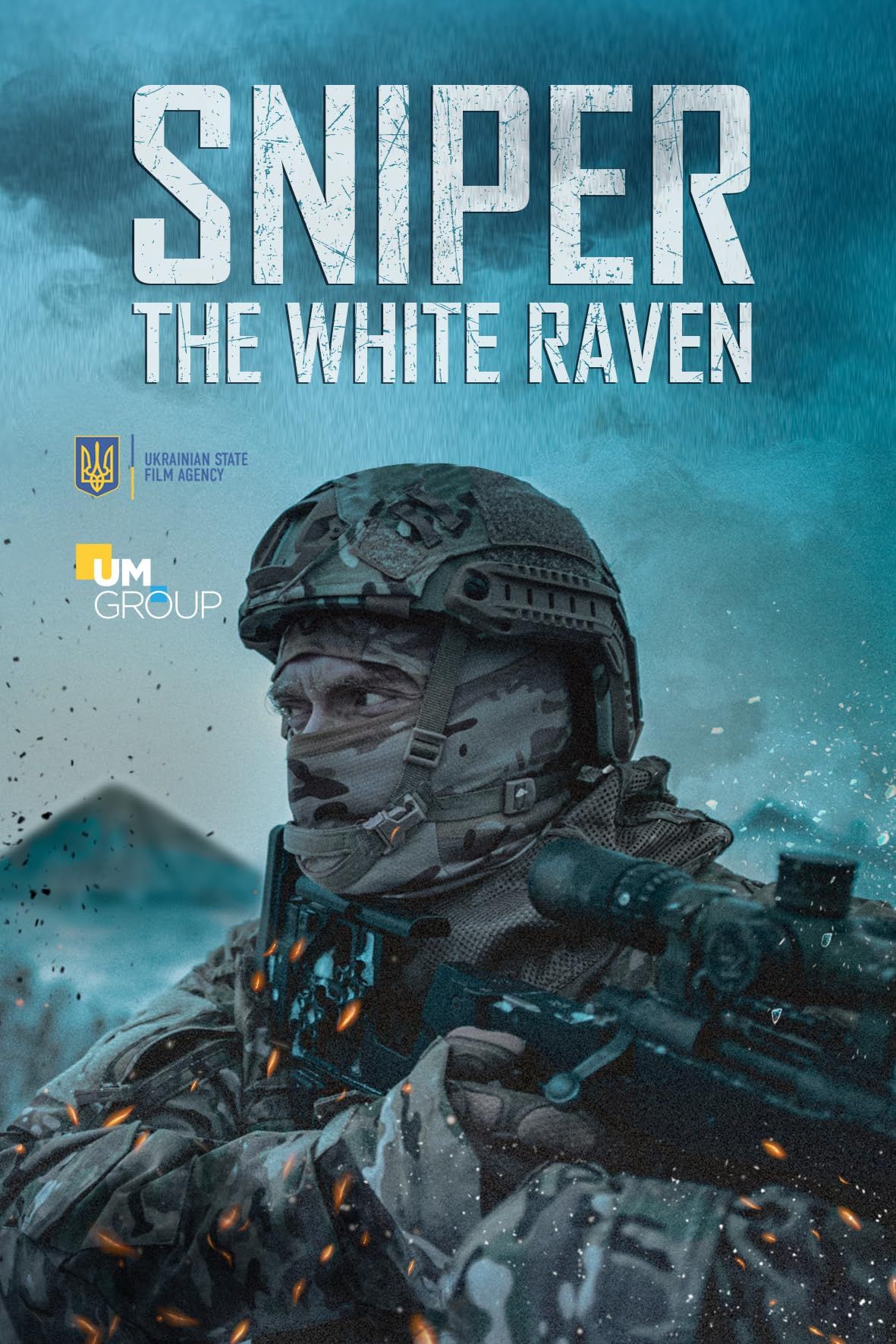 poster of Sniper The White Raven (2022) Hindi ORG Dubbed HDRip