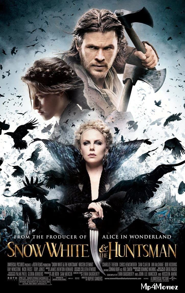 poster of Snow White and the Huntsman 2012 Hindi Dubbed Full Movie