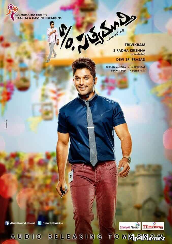 poster of SO Satyamurthy 2015 Hindi Dubbed Full Movie