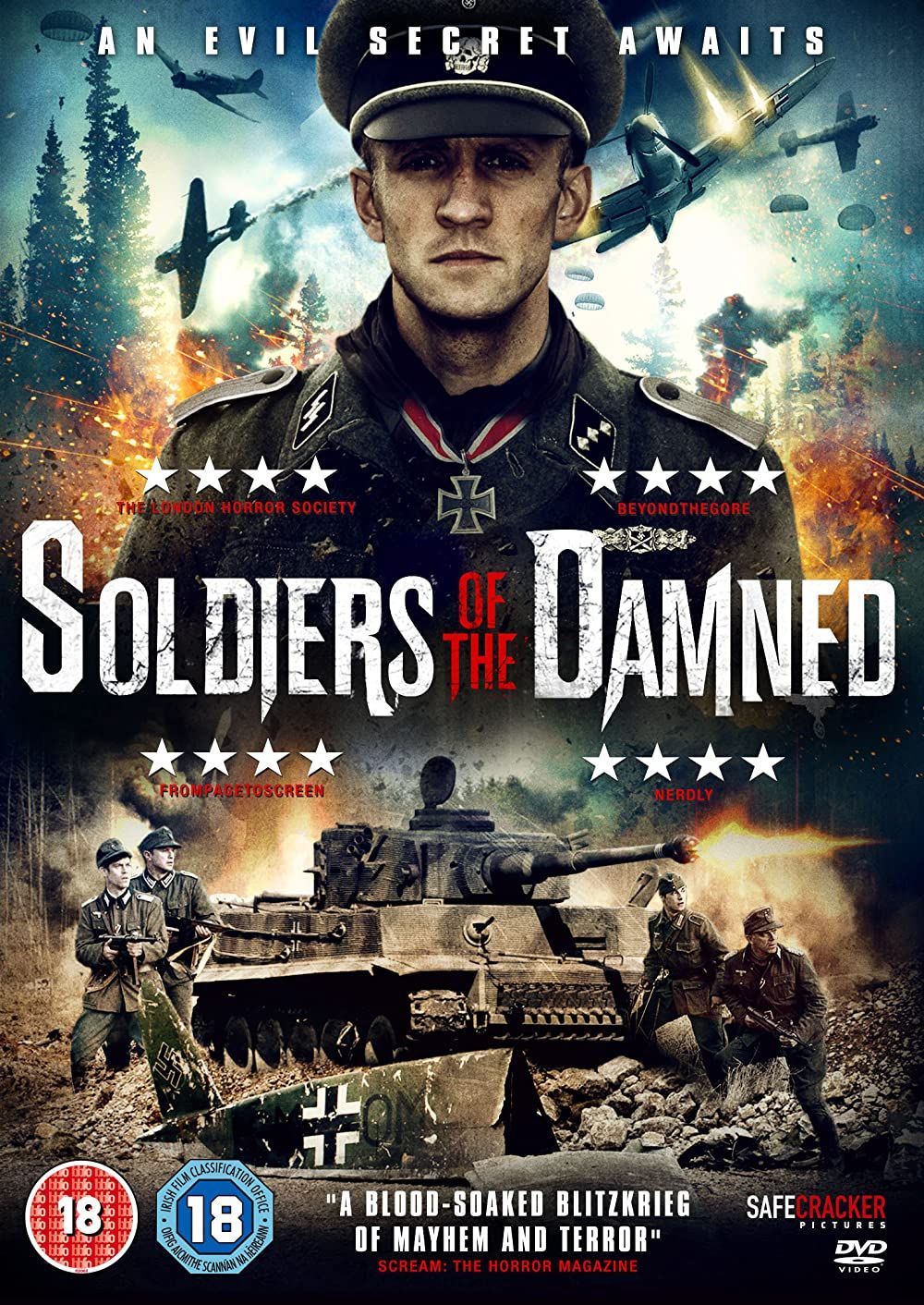 poster of Soldiers Of The Damned (2015) Hindi Dubbed BluRay