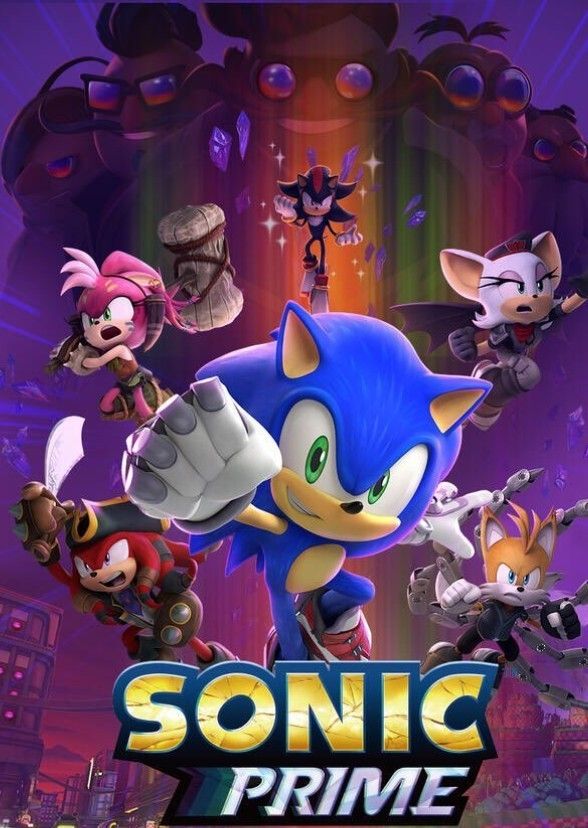 poster of Sonic Prime (Season 2) 2023 Hindi Dubbed NF HDRip