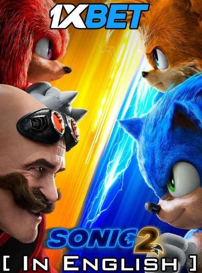 poster of Sonic the Hedgehog 2 (2022) English CAMRip