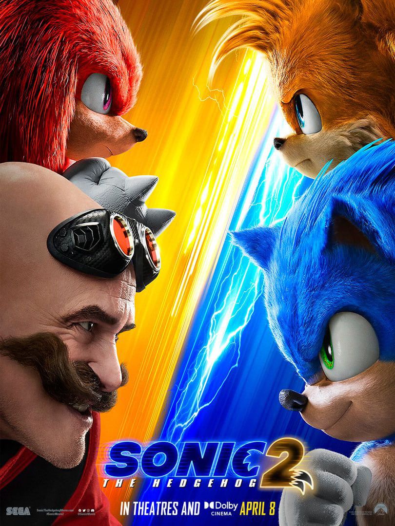 poster of Sonic the Hedgehog 2 (2022) English With Subtitles HDRip