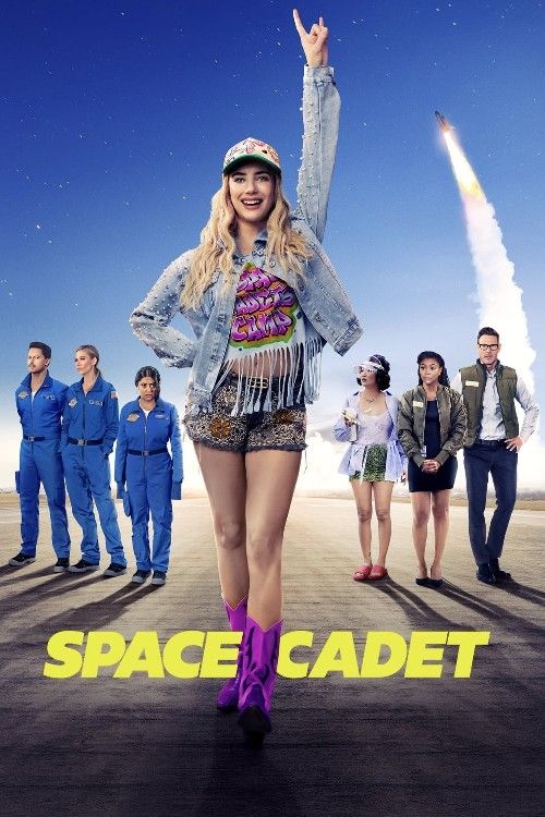 poster of Space Cadet 2024 Hindi Dubbed Movie